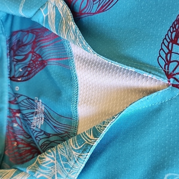 Nike‎ Golf Womens Blue and Purple Women's Top. Henley Neck. Size Large. - Picture 8 of 11